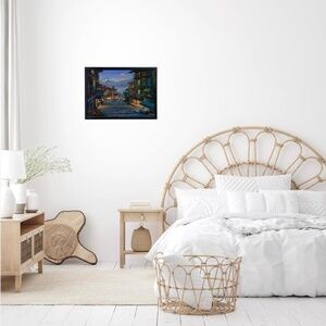 11x14 framed Evgeny Lushpin Portal to Love Print Wall Art